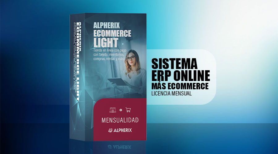 Sistema ERP online más Ecommerce (Licencia Mensual)